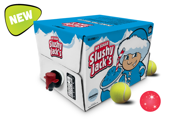 Slushy Jack's Strawberries and Cream No Sugar Flavour 1x 10L Manual-Fill Premix