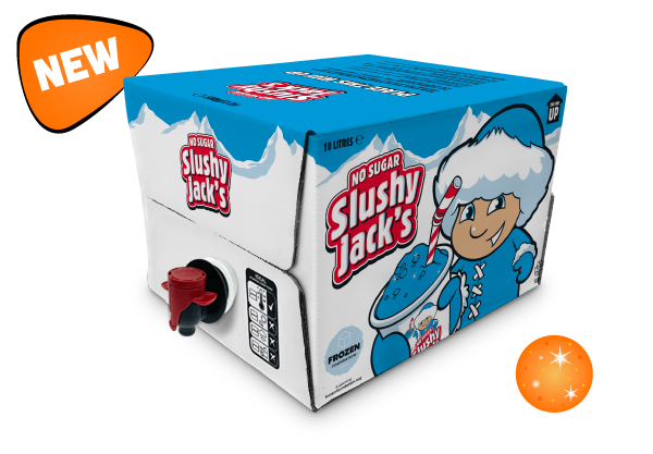 Slushy Jack's Summer Fruits No Sugar Flavour 1x 10L Manual-Fill Premix