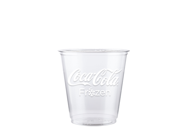 Coca Cola Frozen 300ml Plastic Cup - Box of 1000 (95mm Diameter)